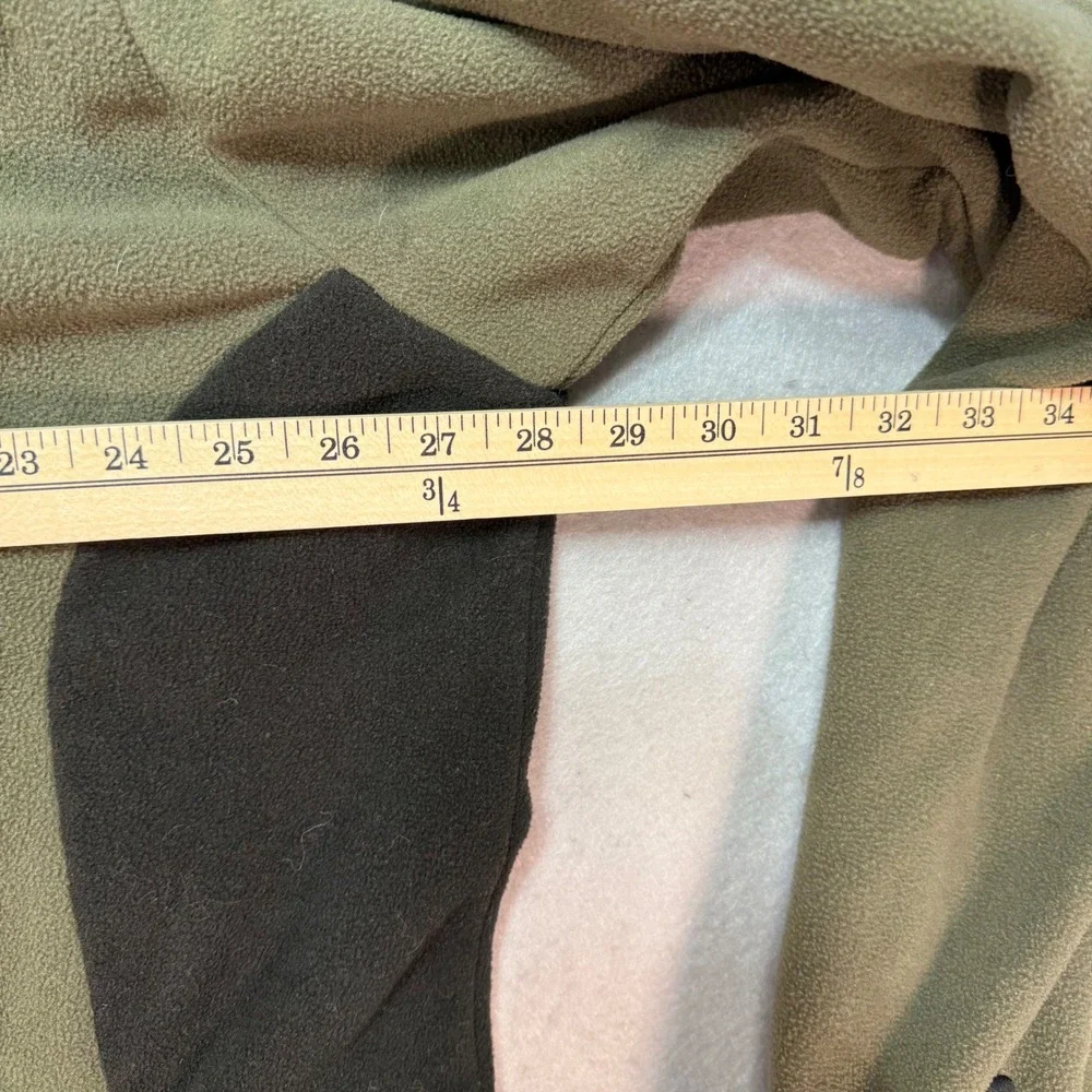 The North Face Fleece Jacket‎ Full Zip Olive Green Outdoors XXL